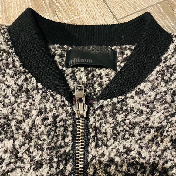 MINIMUM Wool Varsity Bomber - Picture 6 of 16